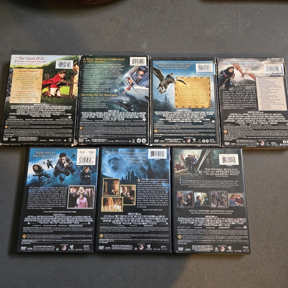 Harry Potter DVD Collection Bundle Set - Picture 2 of 4